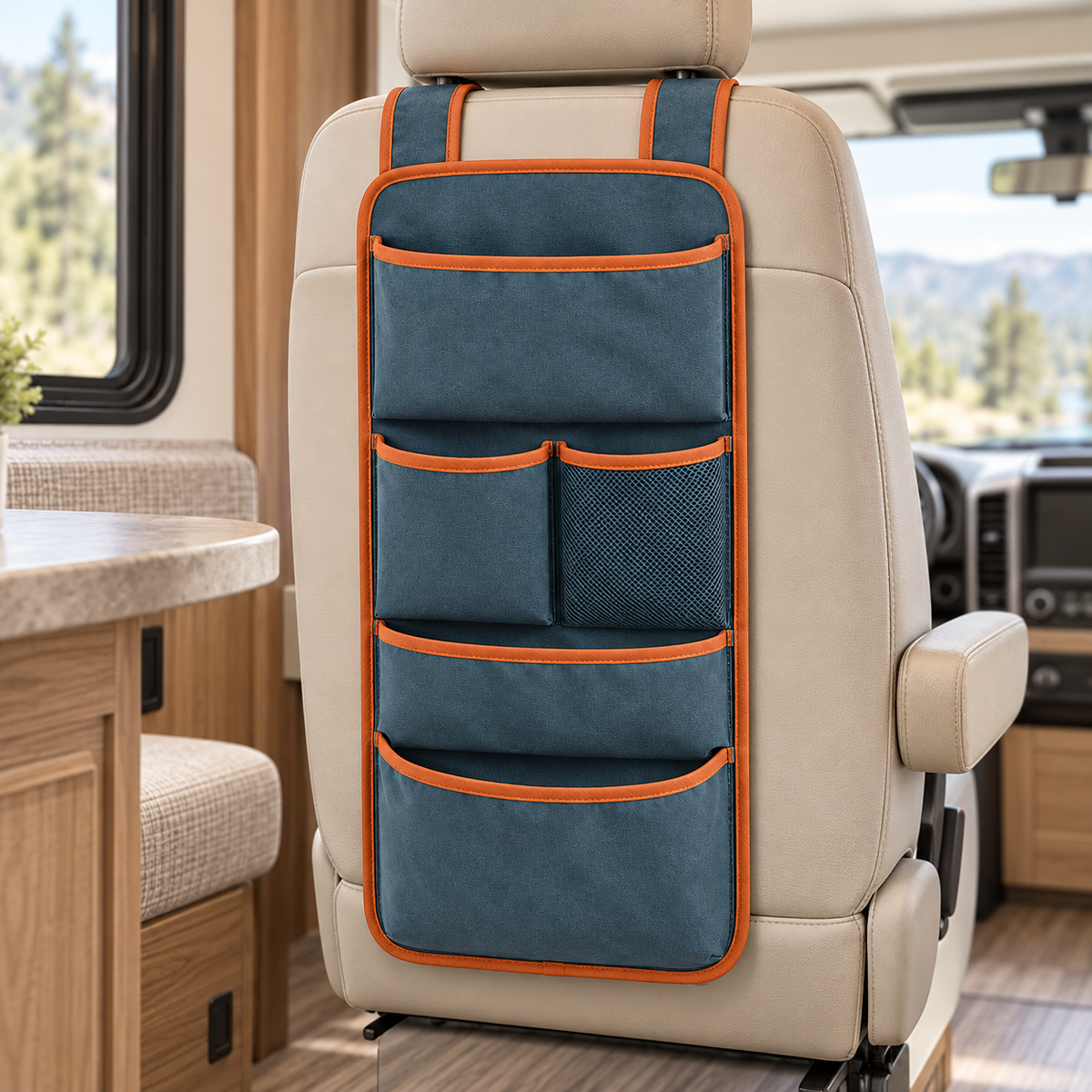 Bedside Wall Pocket Organizer — overview