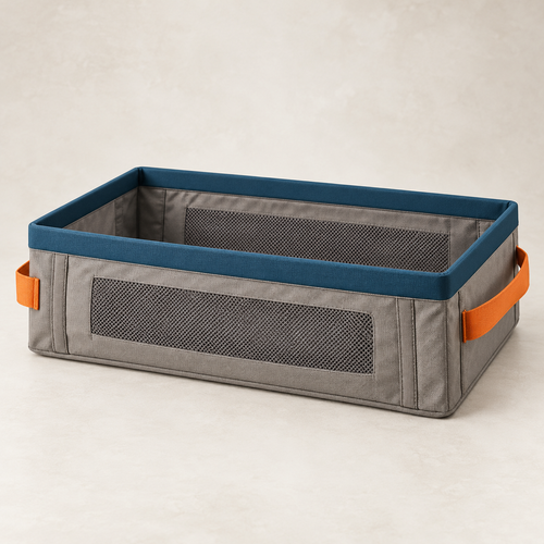 Collapsible Entry Shoe Bin — hero