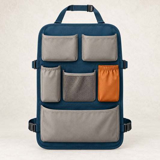 Seat Back Travel Organizer — hero